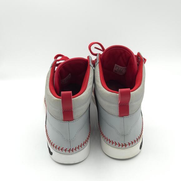 Adidas Top Court Hi \'Baseball PA\' Men\'s red gray size 10.5 sneakers